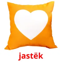 jastëk cartes de vocabulaire