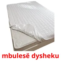 mbulesë dysheku cartes de vocabulaire