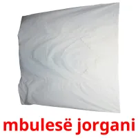 mbulesë jorgani cartes de vocabulaire
