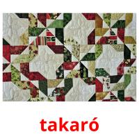 takaró flashcards illustrate