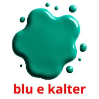 blu e kalter ansichtkaarten