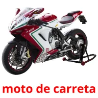 moto de carreta Tarjetas didacticas
