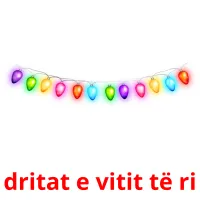 dritat e vitit të ri picture flashcards