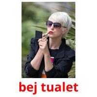 bej tualet picture flashcards