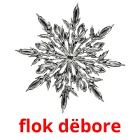 flok dëbore Bildkarteikarten