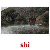 shi picture flashcards