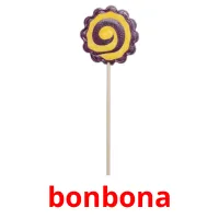 bonbona picture flashcards