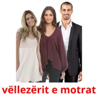 vëllezërit e motrat Bildkarteikarten