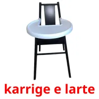 karrige e larte picture flashcards