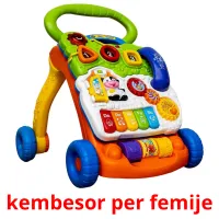 kembesor per femije picture flashcards