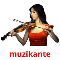 muzikante cartões com imagens