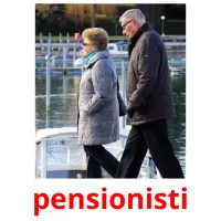 pensionisti Bildkarteikarten