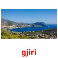 gjiri picture flashcards