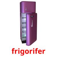 frigorifer picture flashcards