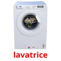 lavatrice cartões com imagens