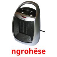 ngrohëse picture flashcards