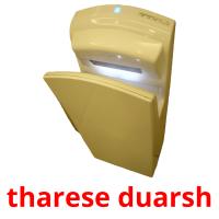 tharese duarsh card for translate