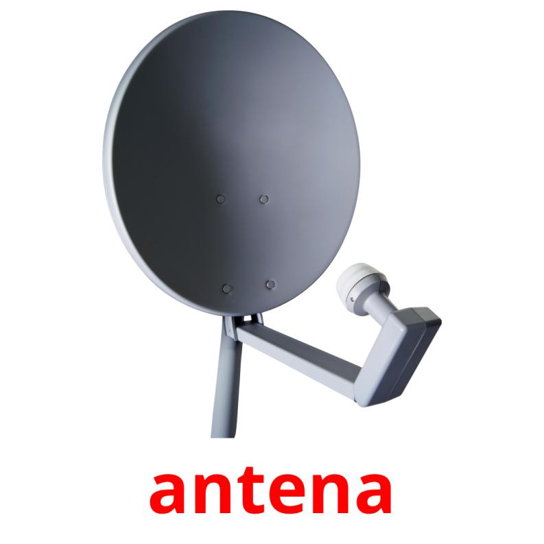 antena picture flashcards