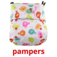 pampers Tarjetas didacticas