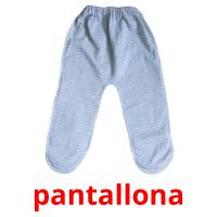 pantallona picture flashcards