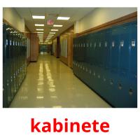 kabinete picture flashcards