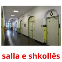 salla e shkollës cartes flash