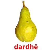 dardhë Tarjetas didacticas