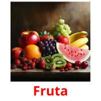 Fruta Tarjetas didacticas