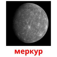 меркур picture flashcards