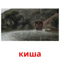 киша flashcards illustrate