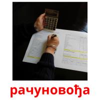 рачуновођа picture flashcards