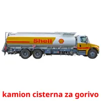 kamion cisterna za gorivo picture flashcards