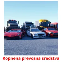 Kopnena prevozna sredstva picture flashcards