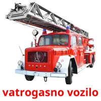 vatrogasno vozilo picture flashcards