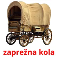 zaprežna kola picture flashcards