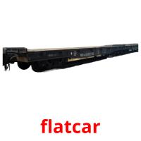 flatcar picture flashcards