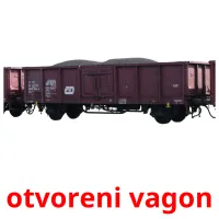 otvoreni vagon ansichtkaarten