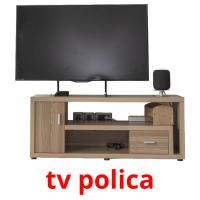 tv polica picture flashcards