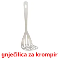 gnječilica za krompir Bildkarteikarten