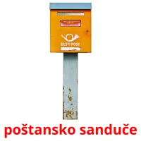 poštansko sanduče cartes flash