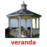 veranda cartões com imagens