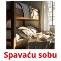 Spavaću sobu picture flashcards