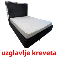 uzglavlje kreveta picture flashcards