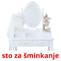 sto za šminkanje Bildkarteikarten