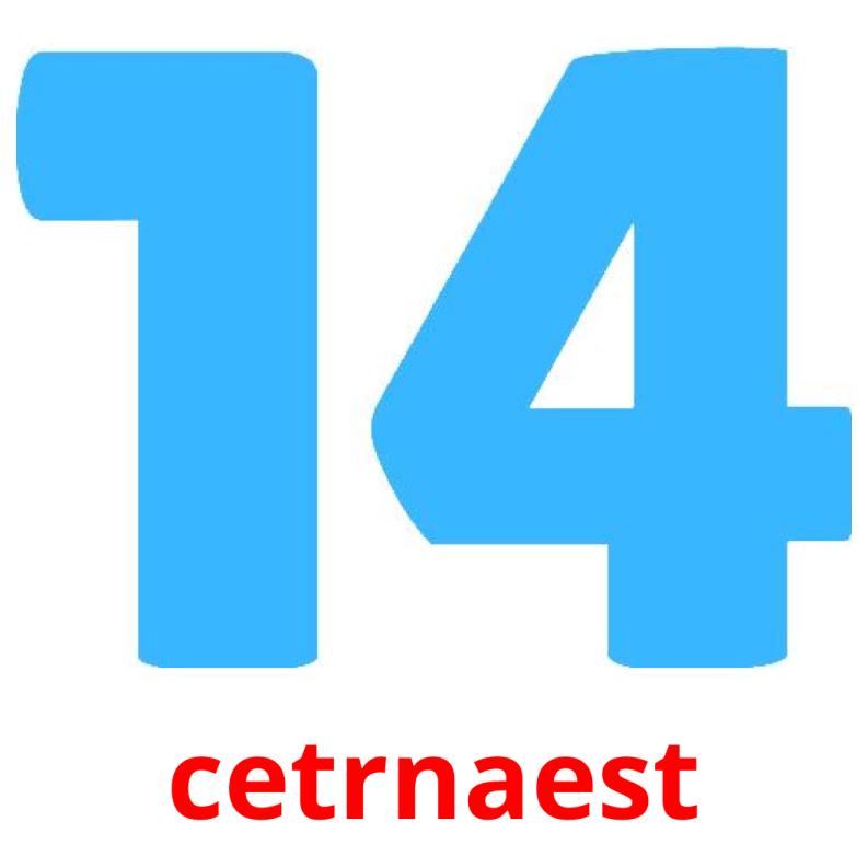 cetrnaest picture flashcards