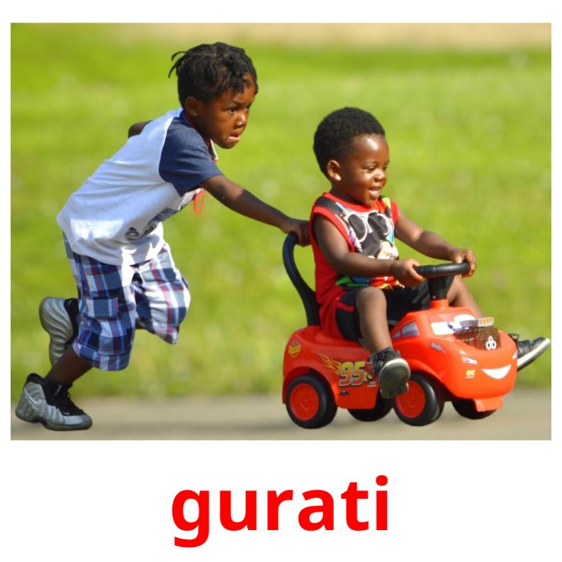gurati picture flashcards