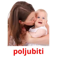 poljubiti Bildkarteikarten