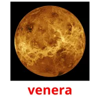 venera cartões com imagens