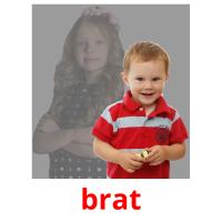 brat picture flashcards