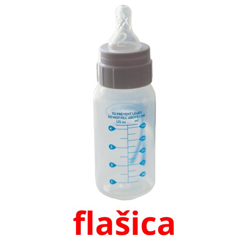 flašica picture flashcards